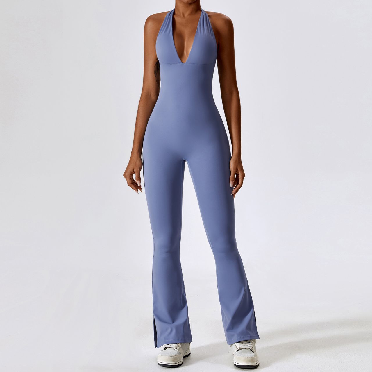 Open back jumpsuit