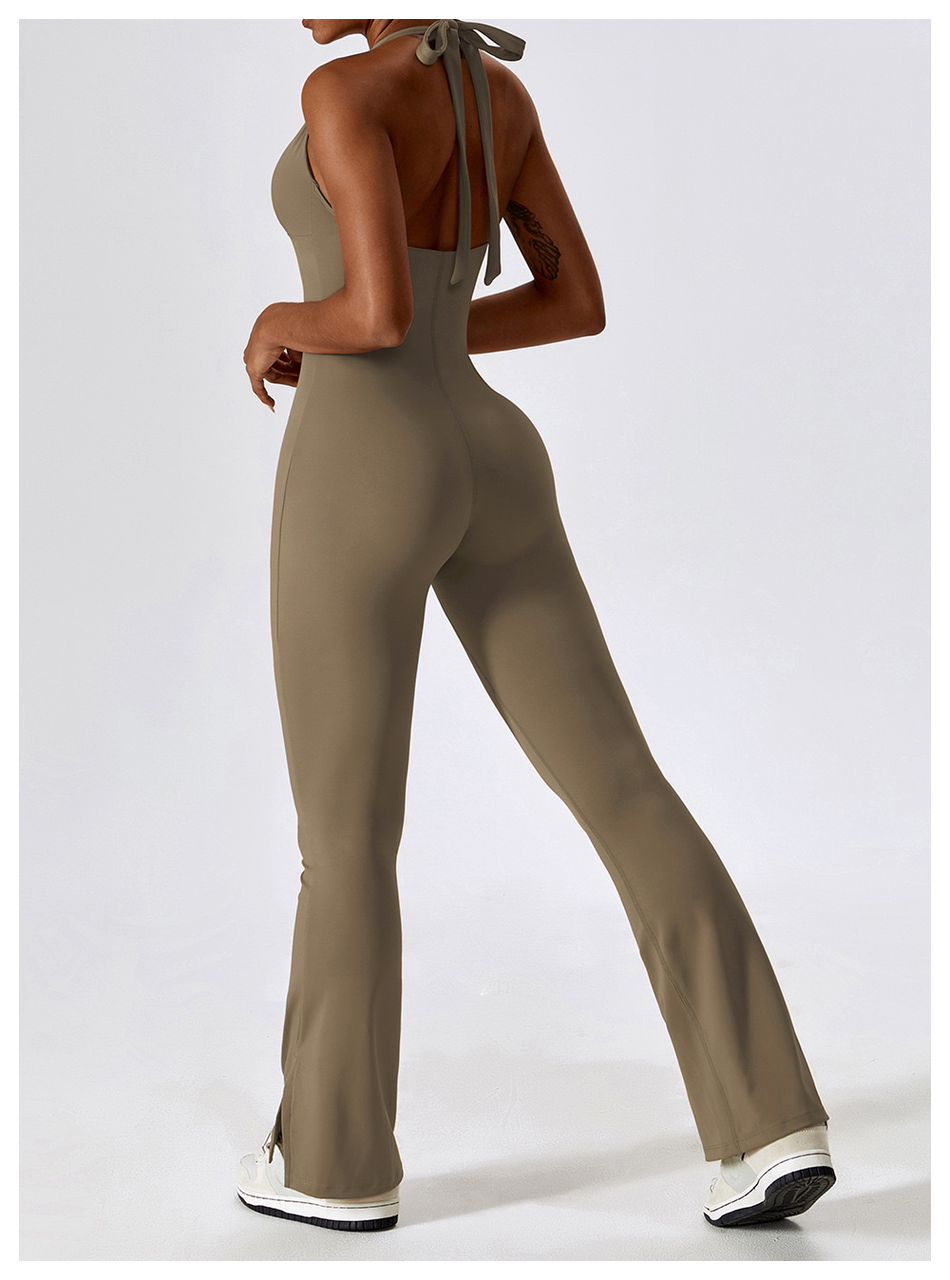 Open back jumpsuit